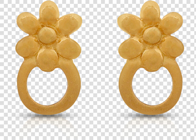 Pretty Floral Gold Earrings   Earrings  HD Png DownloadTransparent PNG