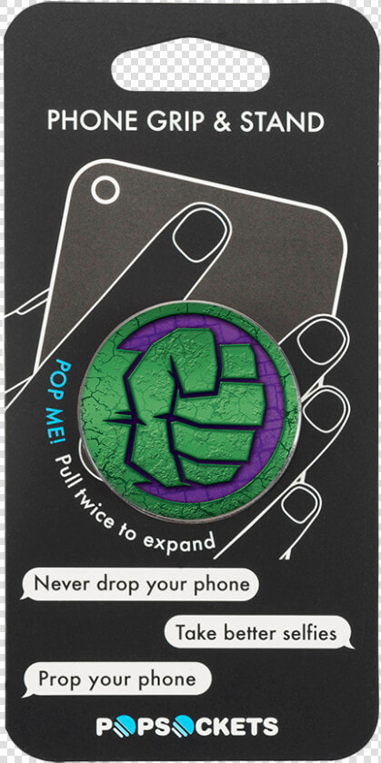 Popsocket Hulk Fist Avengers Marvel Phone Grip And   Pop Socket Iron Man  HD Png DownloadTransparent PNG