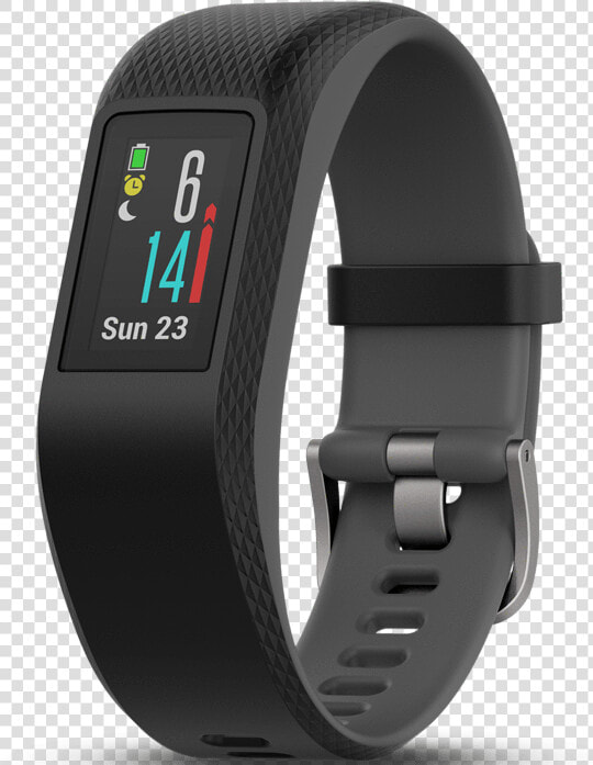 Garmin Activity Monitors Slate   Small medium   Garmin Vivosport Smart Activity Tracker  HD Png DownloadTransparent PNG