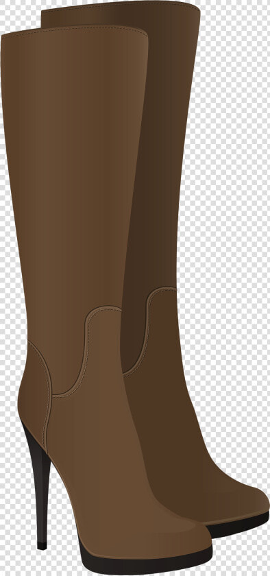 Female Brown Boots Png Clipart   Riding Boot  Transparent PngTransparent PNG