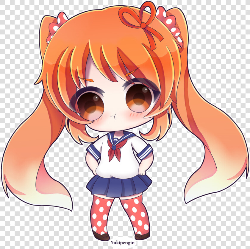 Yandere Simulator Community Wiki   Yandere Simulator Osana Najimi Chibi  HD Png DownloadTransparent PNG
