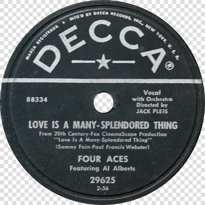 Love Is A Many Splendored Thing By Four Aces Featuring   Rockin Through The Rye Bill Haley  HD Png DownloadTransparent PNG