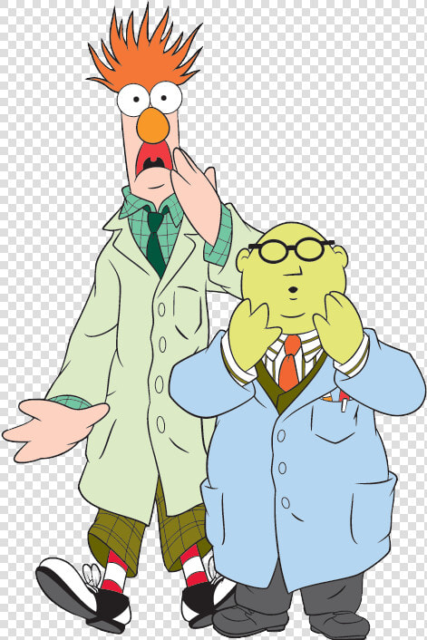 Muppets Studio Clip Art   Bunsen And Beaker Cartoon  HD Png DownloadTransparent PNG