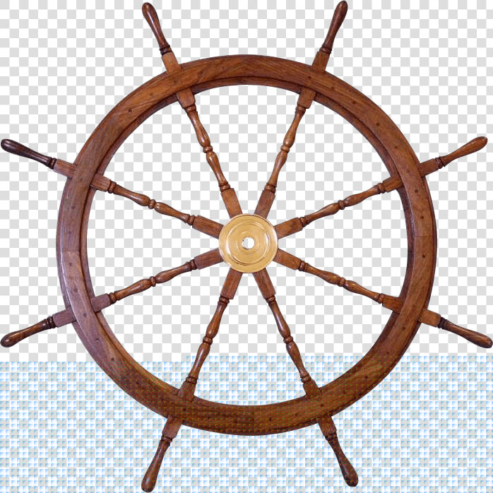 Wooden 48 inch Ship Wheel   Ship Wooden Steering Wheel  HD Png DownloadTransparent PNG