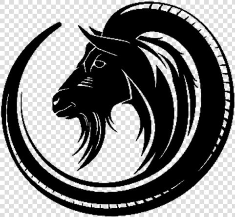Goat Sheep Tattoo   Capricorn Tattoo Sign Circle  HD Png DownloadTransparent PNG