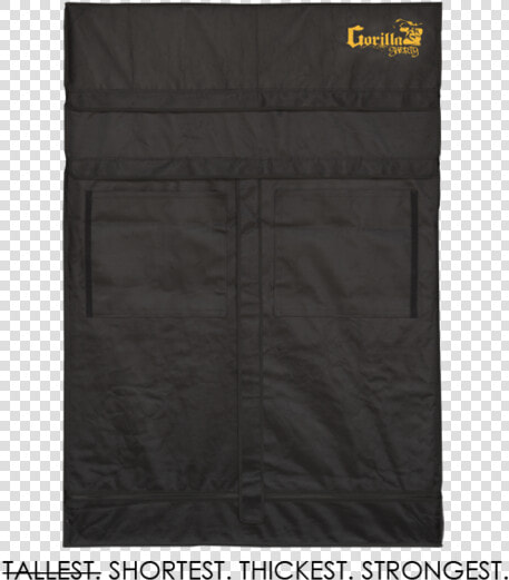 Gorilla Shorty Grow Tent   Pocket  HD Png DownloadTransparent PNG