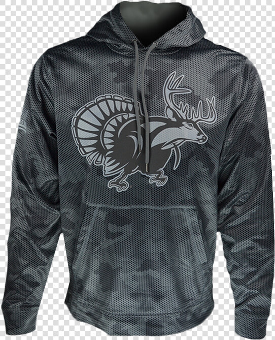 The Bearded Buck Apparel   Hoodie  HD Png DownloadTransparent PNG