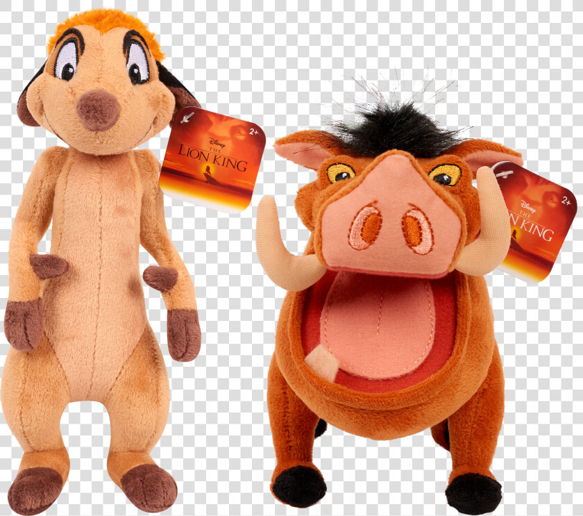 Lion King Timon And Pumbaa Plush  HD Png DownloadTransparent PNG