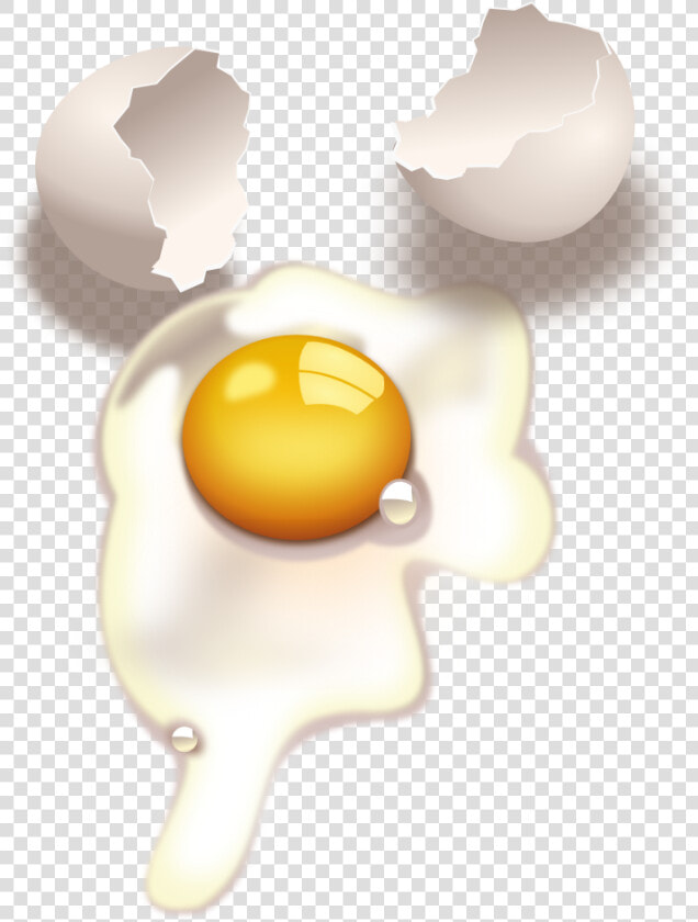 Egg  Broken  Yolk  Raw  Cracked  Uncooked  Shell  HD Png DownloadTransparent PNG