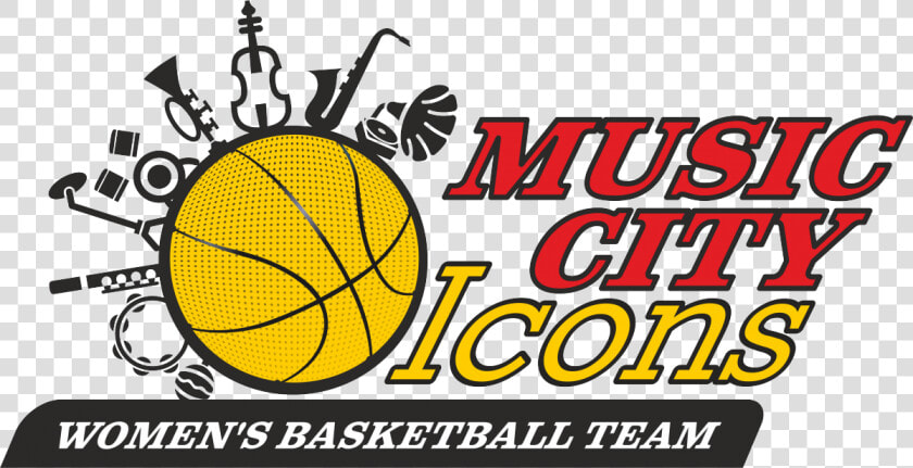 Music City Icons Bunker Labs Nashville   Basketball And Music Logo  HD Png DownloadTransparent PNG