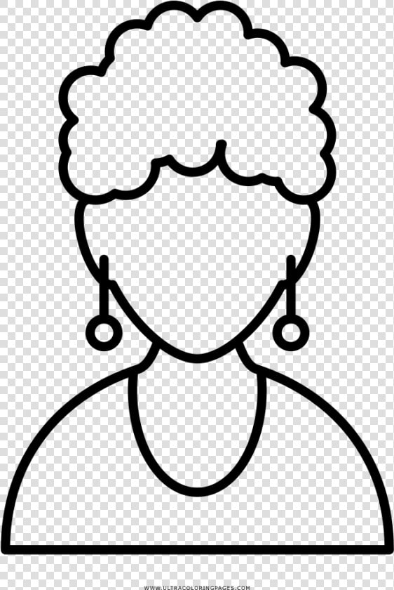 Woman Coloring Page   Mujer En Dibujo Facil  HD Png DownloadTransparent PNG