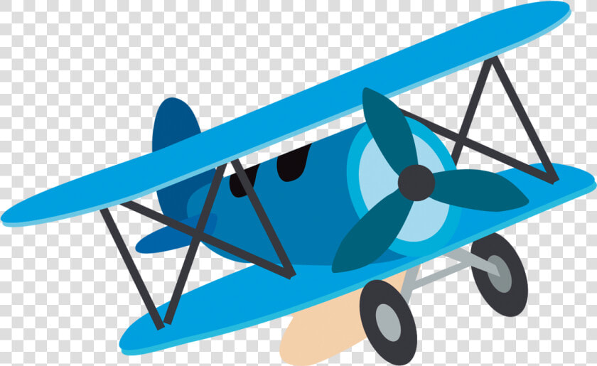 Airplane Child Cartoon Clip Art   Cartoon Biplane Clipart  HD Png DownloadTransparent PNG