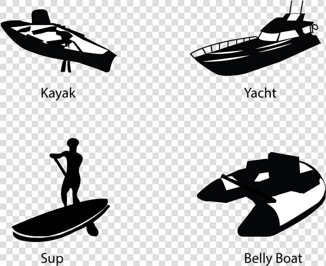 Icon Design By Jadavprakash9 For Bengar Gmbh   Belly Boat Silhouette  HD Png DownloadTransparent PNG