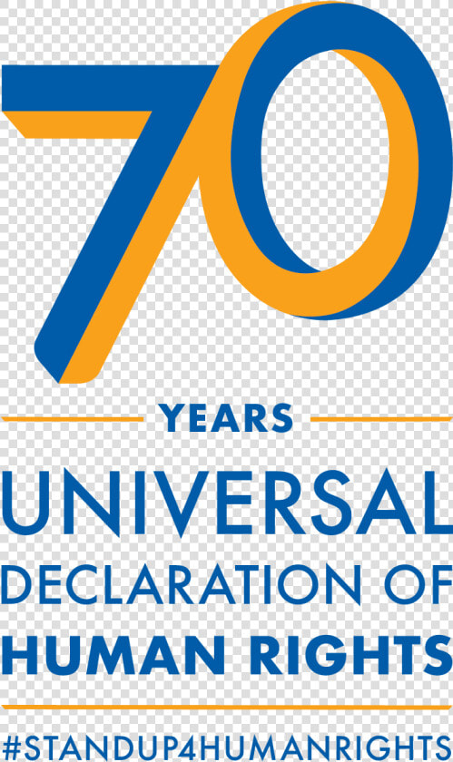 Counting Down To 70 Years Of The Universal Declaration   70th Anniversary Of The Universal Declaration Of Human  HD Png DownloadTransparent PNG