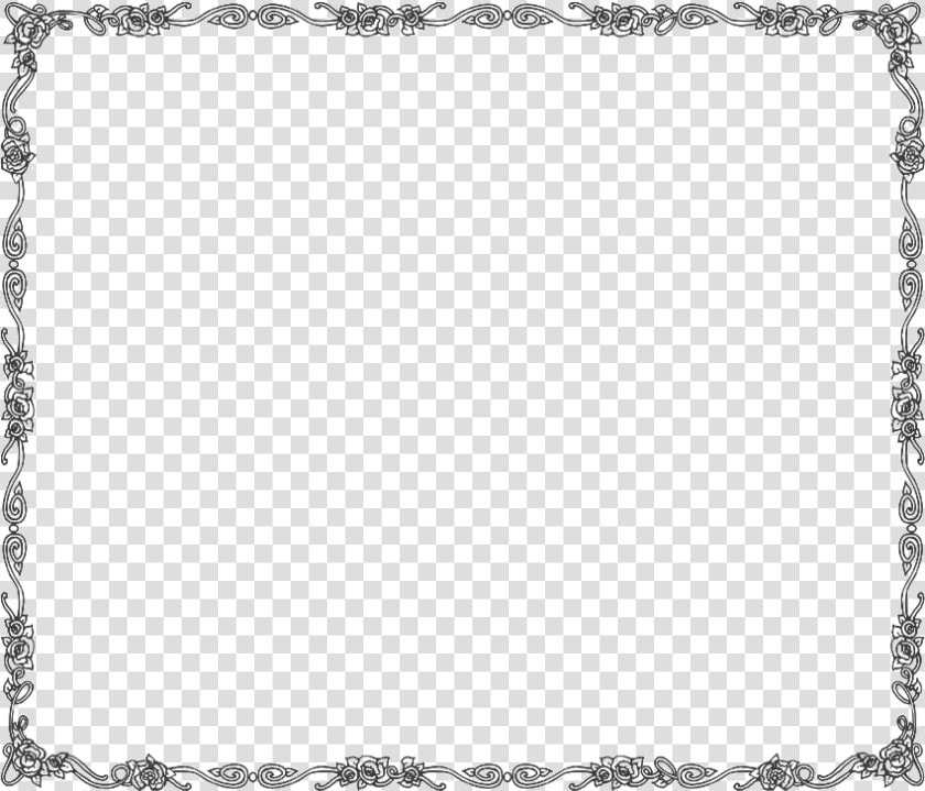 Transparent Microsoft Clipart Border   Christmas Border Hd Clipart Black And White  HD Png DownloadTransparent PNG