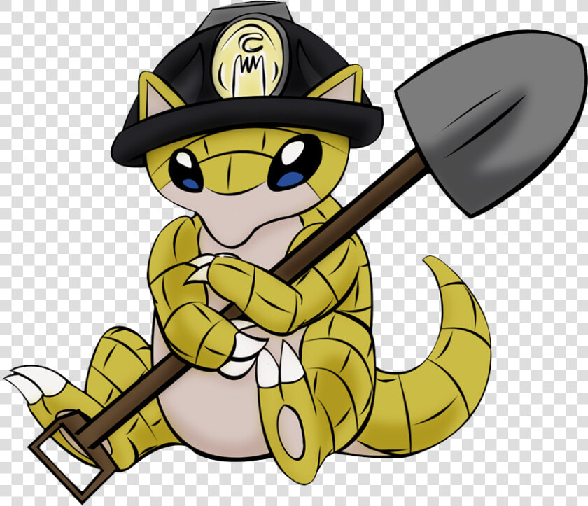  027   Sandshrew   Cartoon  HD Png DownloadTransparent PNG