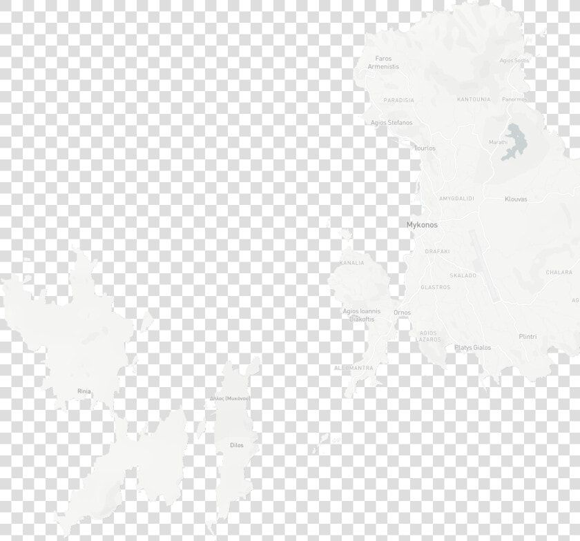 Mappa Spiagge Di Mykonos  HD Png DownloadTransparent PNG
