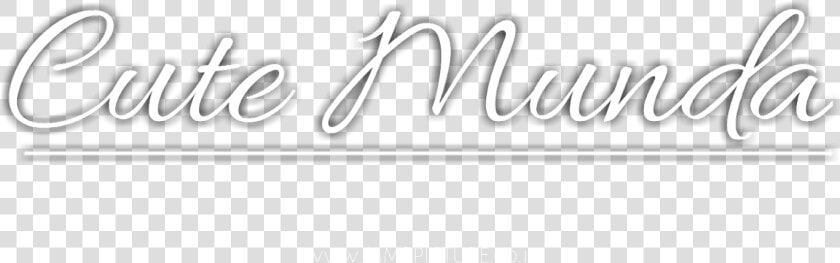 Cute Munda Text Png   Calligraphy  Transparent PngTransparent PNG