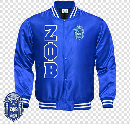 Zeta Phi Beta Satin Baseball Bomber Jacket   Red Satin Varsity Jacket  HD Png DownloadTransparent PNG