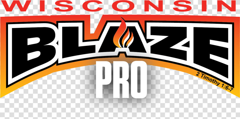 Wisconsin Blaze Pro Aba Logo  HD Png DownloadTransparent PNG