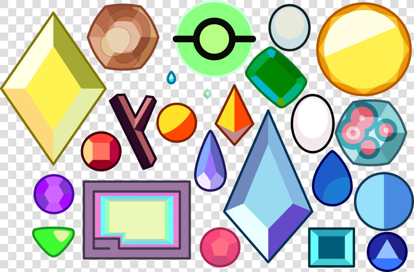 More Canon Gemstones   Steven Universe Characters Gemstones  HD Png DownloadTransparent PNG