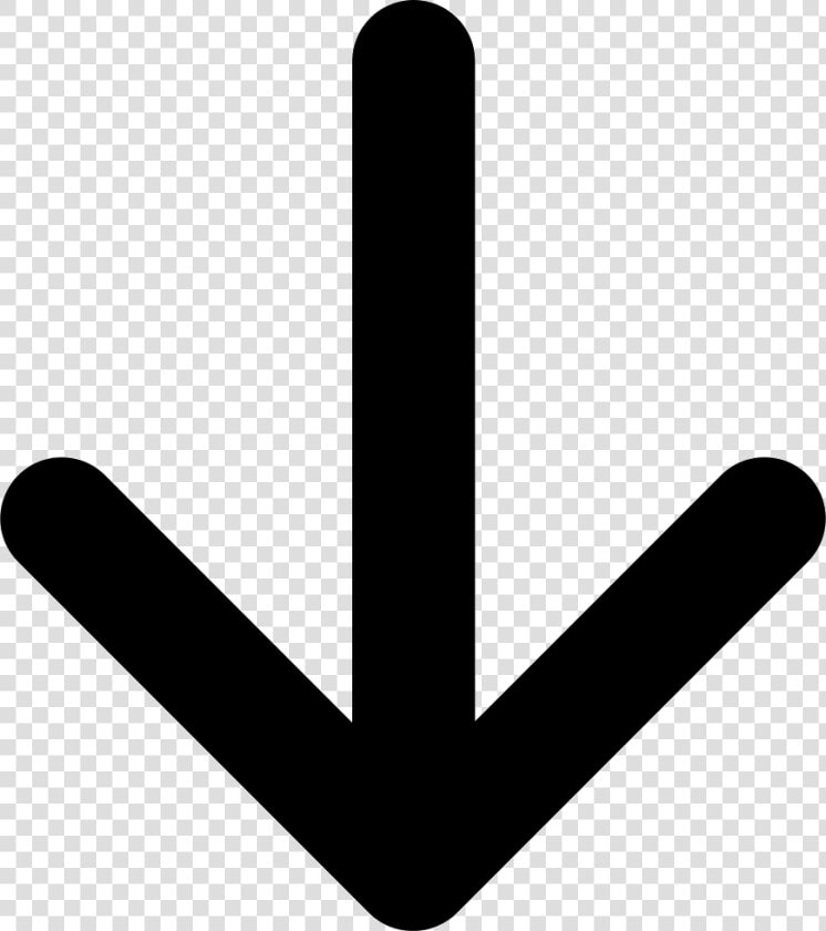 Down Arrow   Down Arrow Svg Icon  HD Png DownloadTransparent PNG