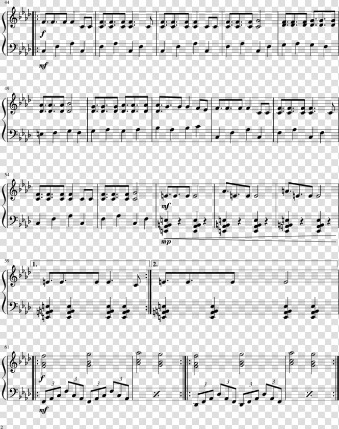 Imagine Ariana Grande Piano Sheet Music  HD Png DownloadTransparent PNG