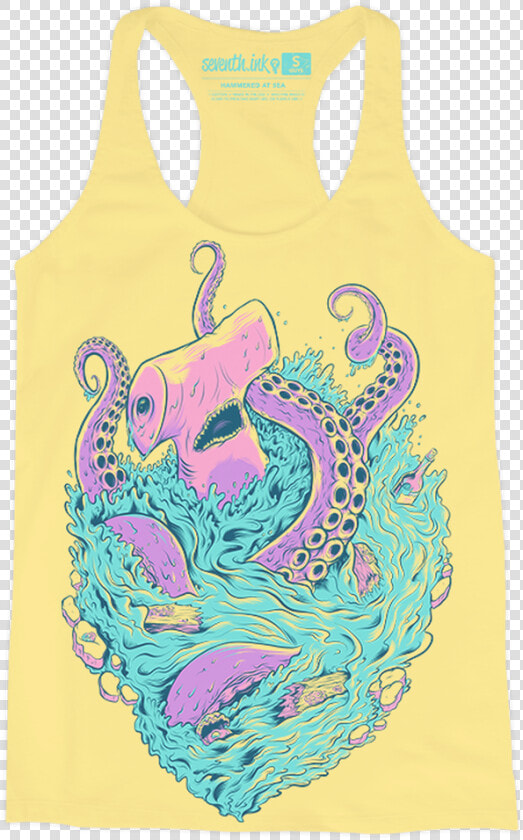 Hammered At Sea Racerback Tank Top By Seventh   Active Tank  HD Png DownloadTransparent PNG