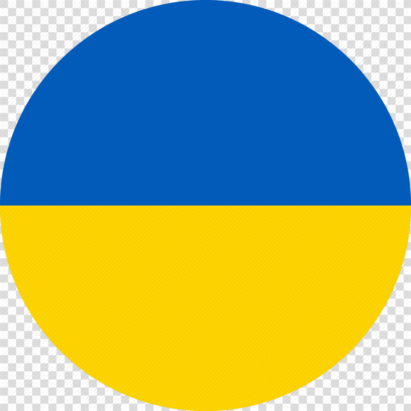 Rounded Flat Country Collection   Ukraine Flag Circle Png  Transparent PngTransparent PNG