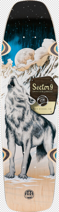 Sector 9 Complete Cruiser Skateboard Howl Ninety Five  HD Png DownloadTransparent PNG