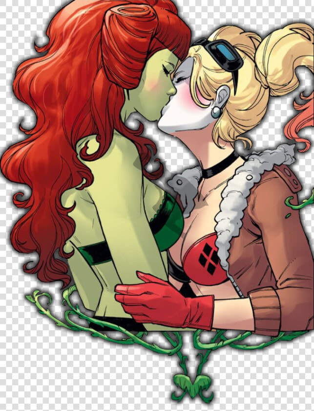 Harley Quinn And Poison Ivy Transparent  HD Png DownloadTransparent PNG