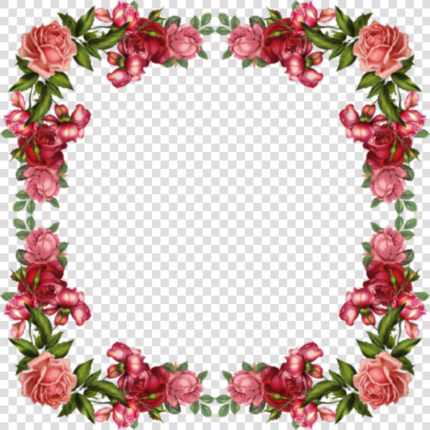 Portrait Borders Related Keywords Suggestions   Border Vintage Flower Png  Transparent PngTransparent PNG