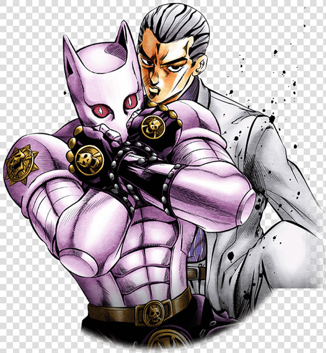 Unit Yoshikage Kira   Kira Yoshikage Killer Queen Png  Transparent PngTransparent PNG
