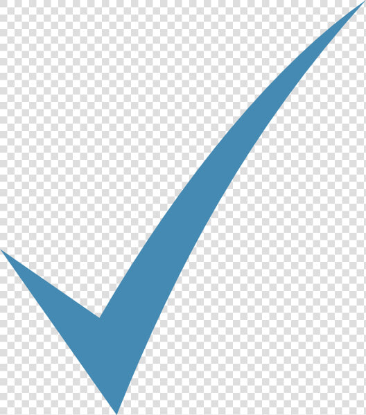 Transparent Blue Check Mark Png   Symbol Blue Check Mark  Png DownloadTransparent PNG