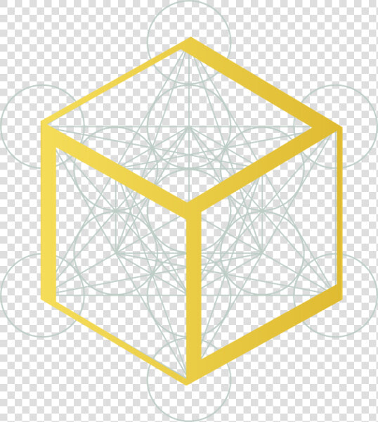 Cube Metatron S Cube   Triangle  HD Png DownloadTransparent PNG