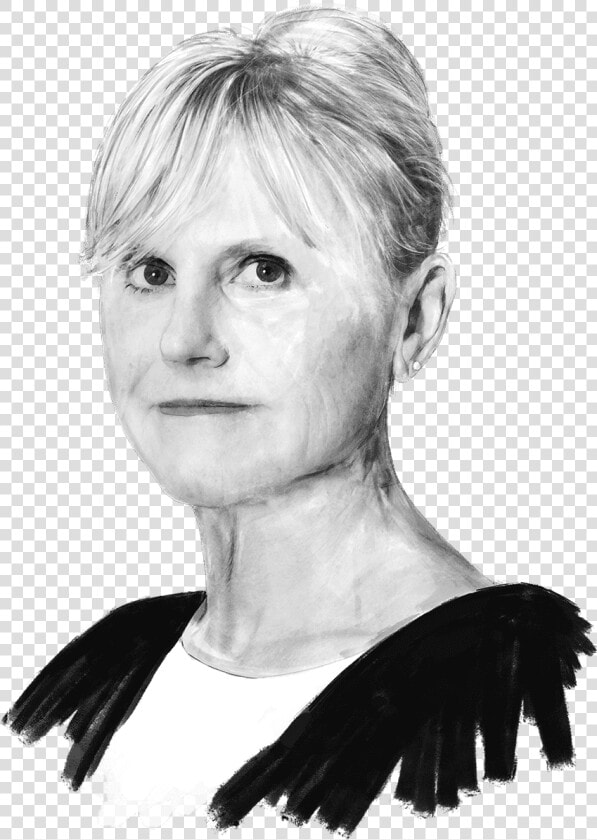 Illustrated Portrait Of Ann Mckee   Sketch  HD Png DownloadTransparent PNG