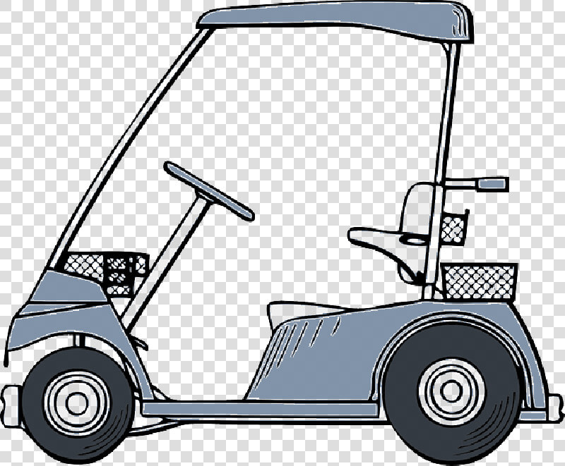 Car Drawing Outline Free Cliparts That You Can Download   Golf Cart Clipart  HD Png DownloadTransparent PNG