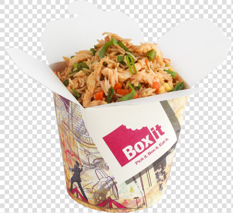 Rice Box Png   Png Download   Chinese Fried Rice Box  Transparent PngTransparent PNG