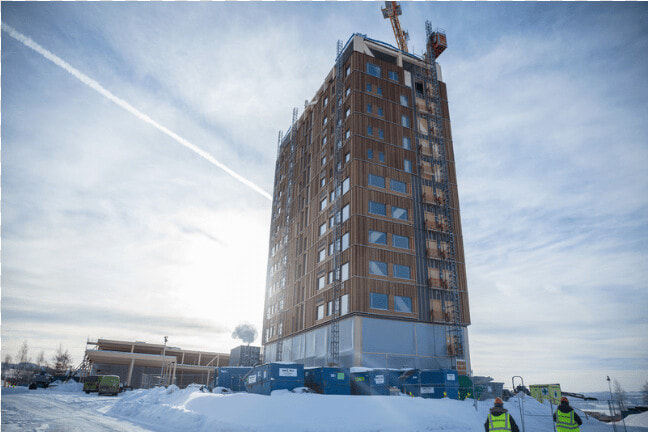 Tallest Wooden Building Norway  HD Png DownloadTransparent PNG