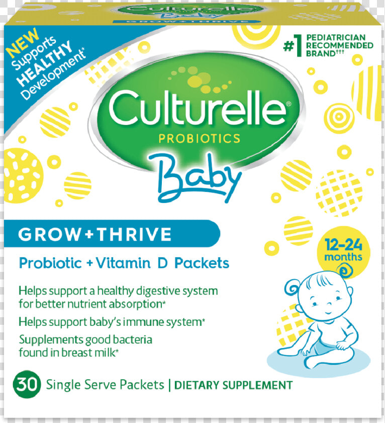 Culturelle Baby Grow And Thrive Packets Product Box   Cartoon  HD Png DownloadTransparent PNG