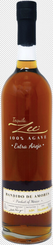 Tequila Zee Bandido De Amores White Label Extra Anejo   Zee Tequila  HD Png DownloadTransparent PNG