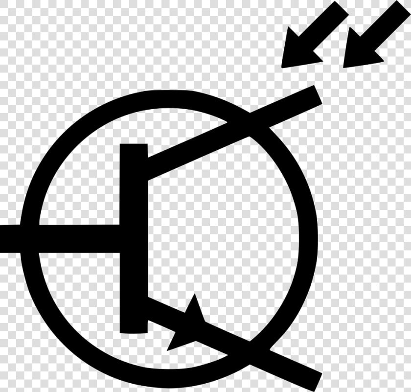 Transistor Npn Bipolar Photosensetive   Transistor Icon  HD Png DownloadTransparent PNG