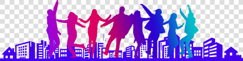 Poster Light Advertising Silhouette   Youth Silhouette Png  Transparent PngTransparent PNG