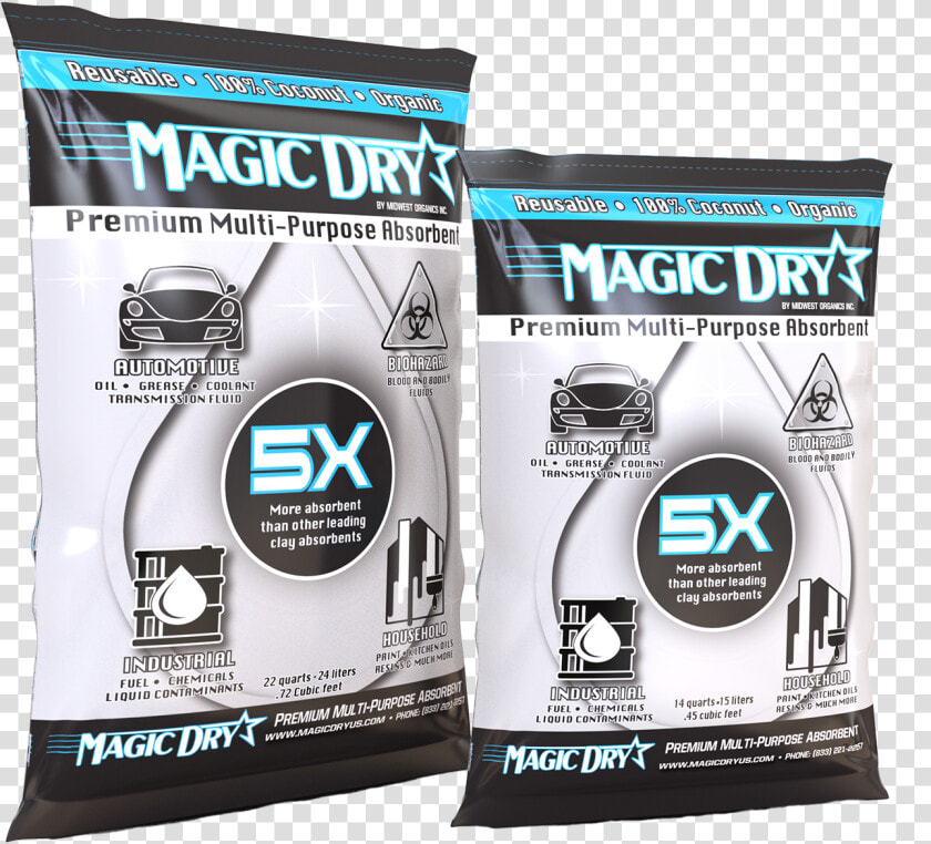 Magic Dry Us  100  Naturally Made From Coconut Shells   Magic Dry Multi purpose Absorbent  HD Png DownloadTransparent PNG