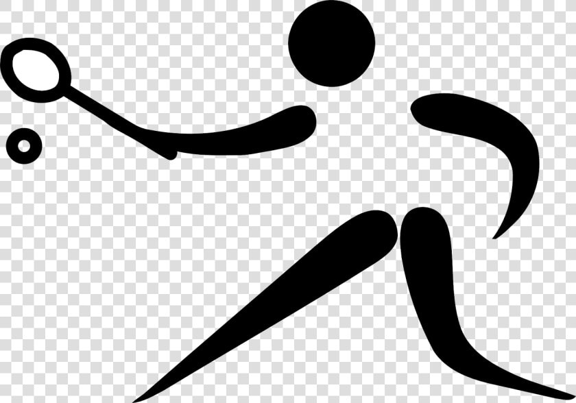 Olympic Sports Badminton Png Image   Tennis Pictogram  Transparent PngTransparent PNG