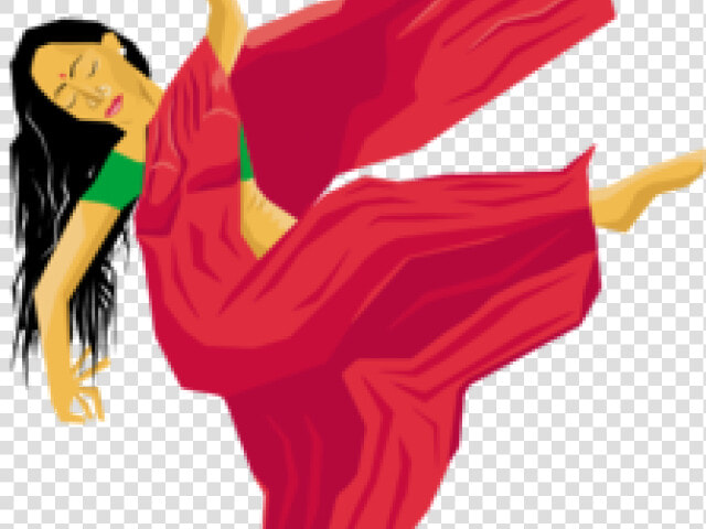 Dancing Clipart Indian Dance   Dancing Lady Png  Transparent PngTransparent PNG