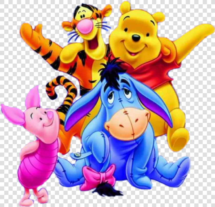  pooh  bear  poohbear  poohandfriends  winnie  winniethepooh   Winnie The Pooh And Friend  HD Png DownloadTransparent PNG