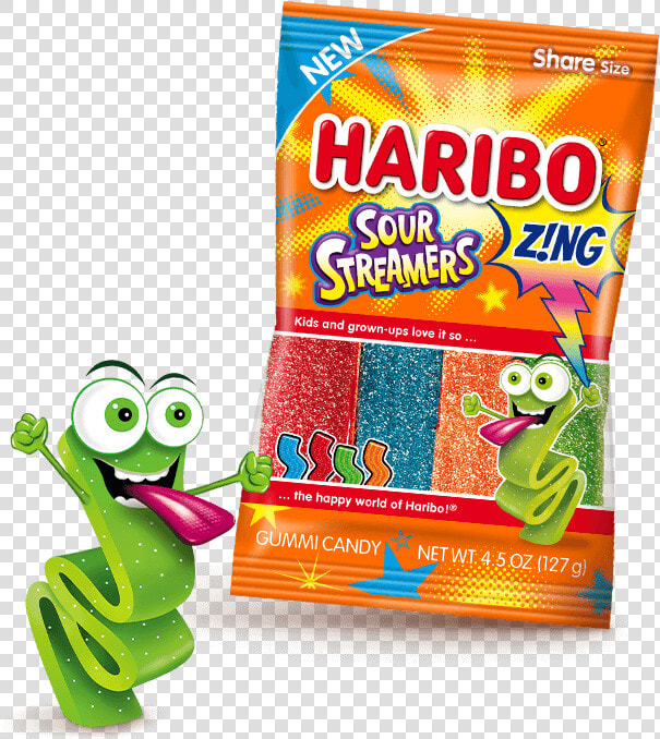 Haribo Sour Streamers  HD Png DownloadTransparent PNG