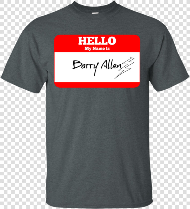 Hello My Name Is Barry Allen Sticker The Flash Lightning   Concert For Charlottesville T Shirt  HD Png DownloadTransparent PNG