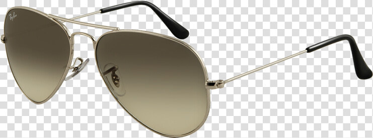 Ray Ban Aviator Rb3025 Gold Frame Gradient Blue Lens  HD Png DownloadTransparent PNG
